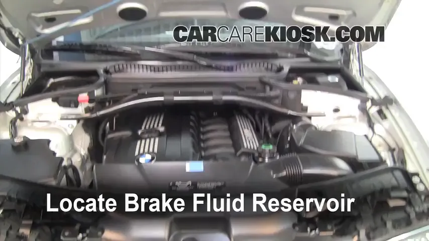 2008 BMW X3 3.0si 3.0L 6 Cyl. Brake Fluid Add Fluid